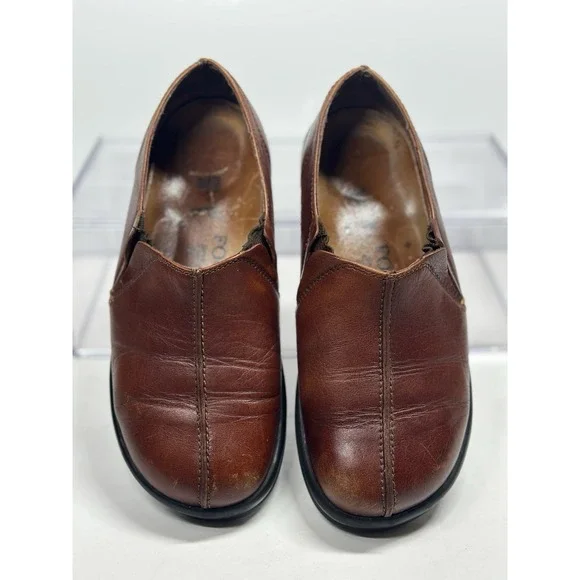 Footprints Birkenstocks Women's Comfort Shoes Size EU 36 US 5/5.5 Brown Slip Ons - Picture 5 of 11